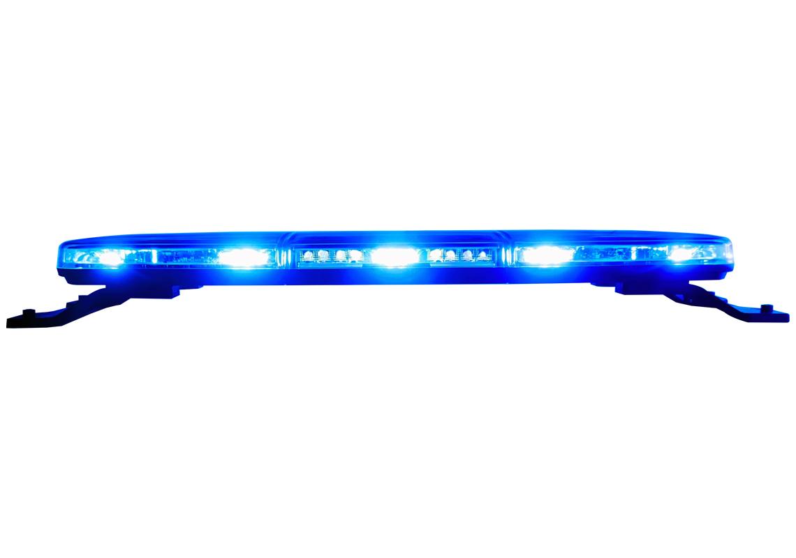 Extraflache LED- Blau-Warnbalken 950 mm FULL OPTION